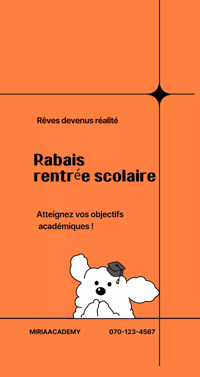 Orange Simple Education Discount