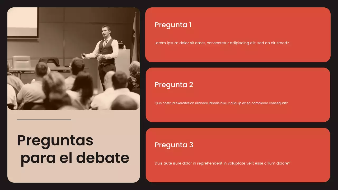 presentación de los movimientos civiles modernos de orange