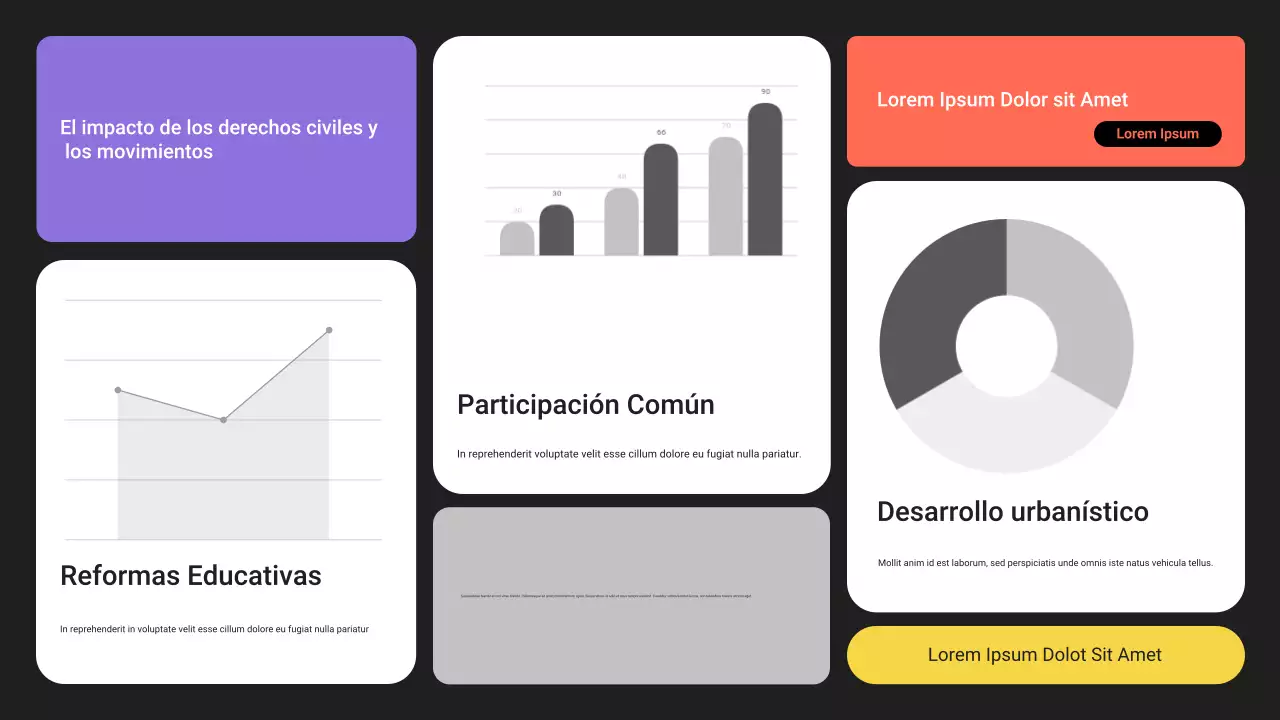 gris anuncio social moderno