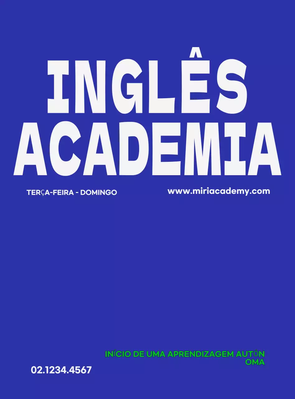 Promoção da Blue Simple Academy