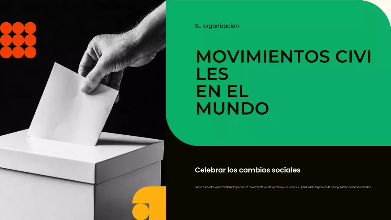 Presentación de los movimientos civiles modernos