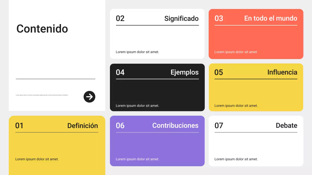 gris anuncio social moderno