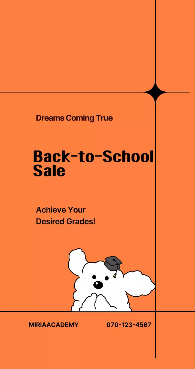 Orange Simple Education Discount