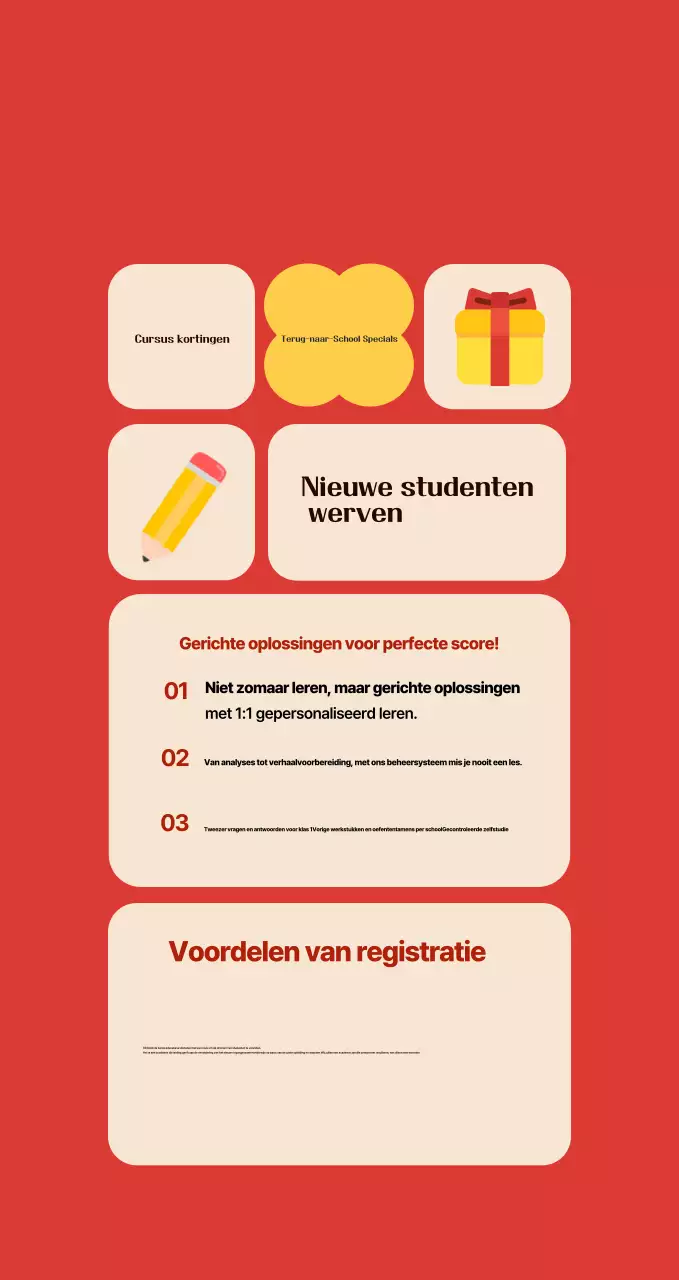 Red Nette Stagiair Werving