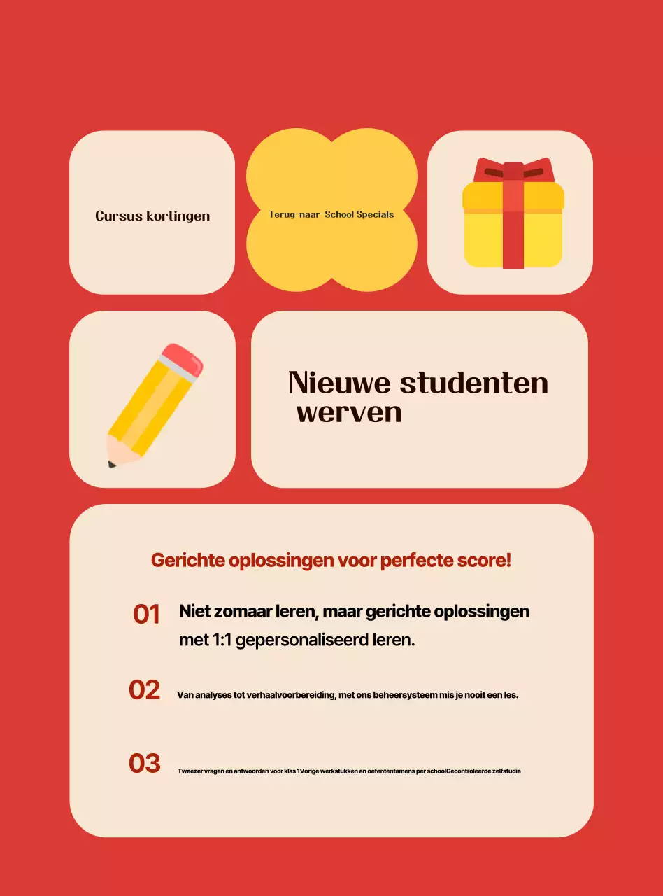 Red Simple Stagiair Werving