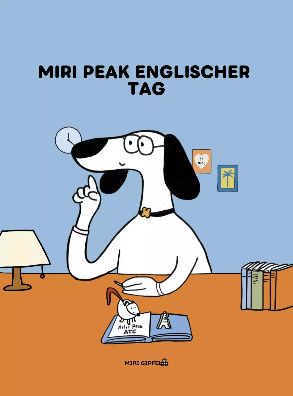 Hellblau Einfaches Englisch Lehrmittel