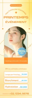 Orange Modern Spring Promotion