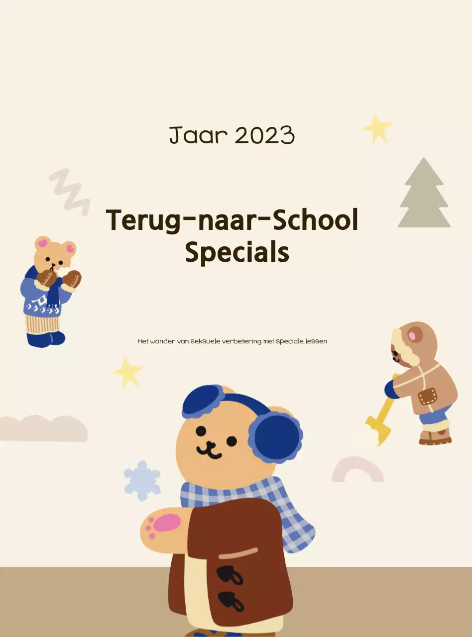 Aankondiging van de Beige Cosy Trainingsspecial