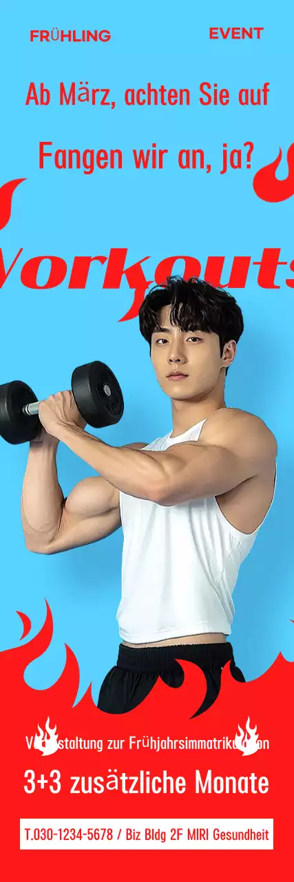 Förderung der modernen hellblauen Bewegung