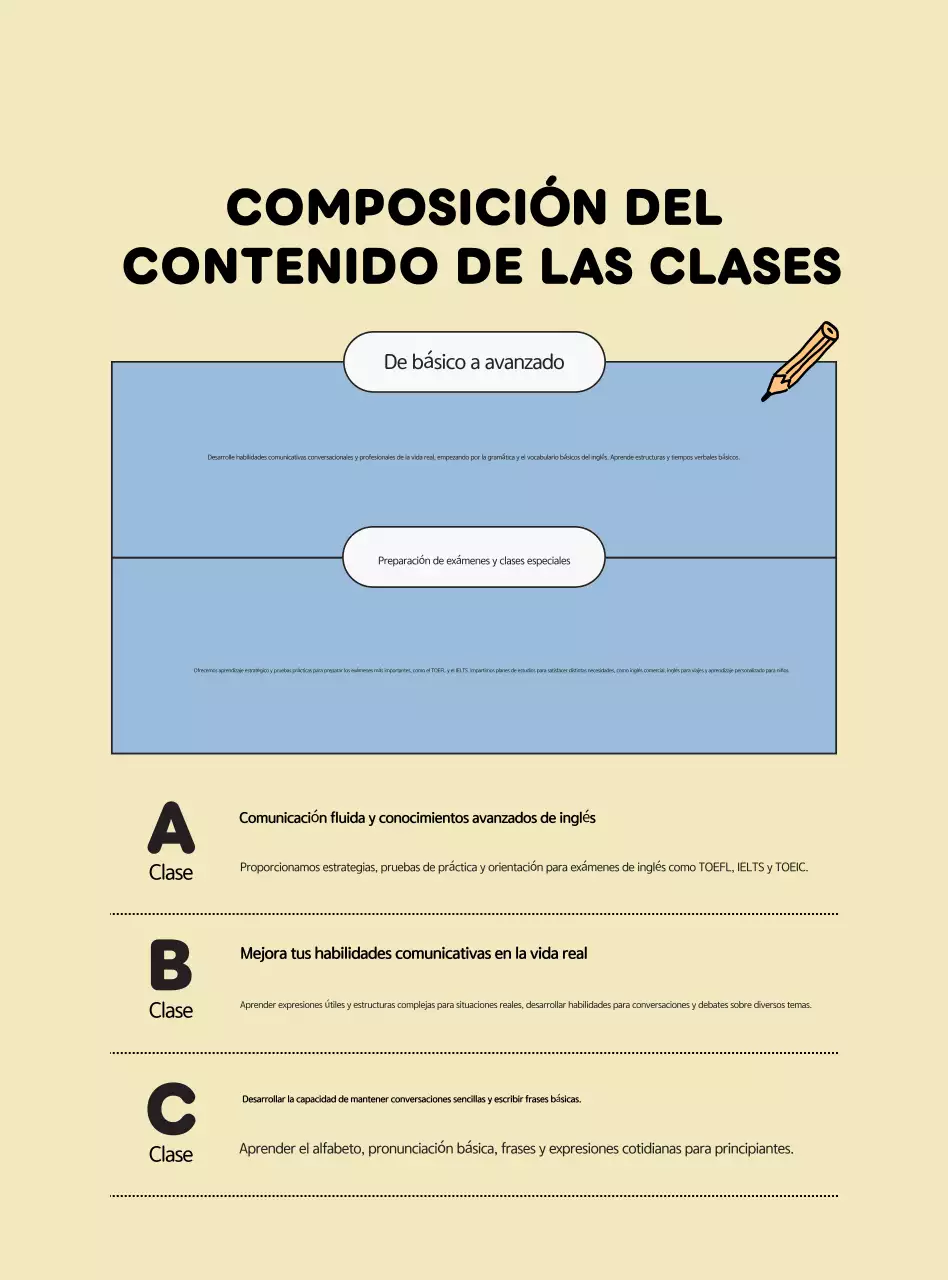 Azul claro Recursos didácticos de inglés sencillo