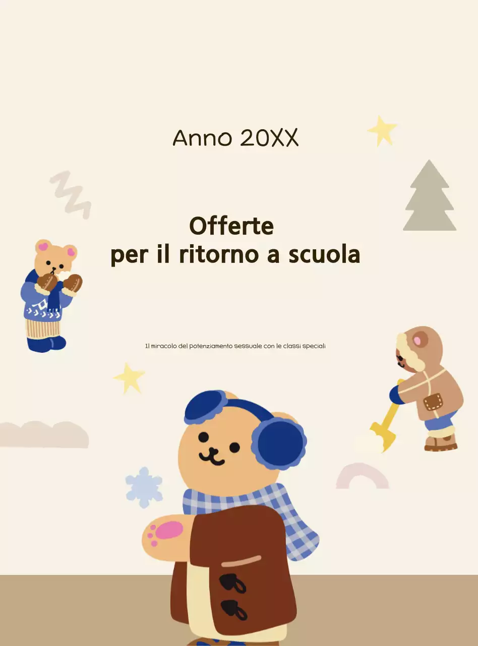 Annuncio dello Speciale Formazione Beige Cosy