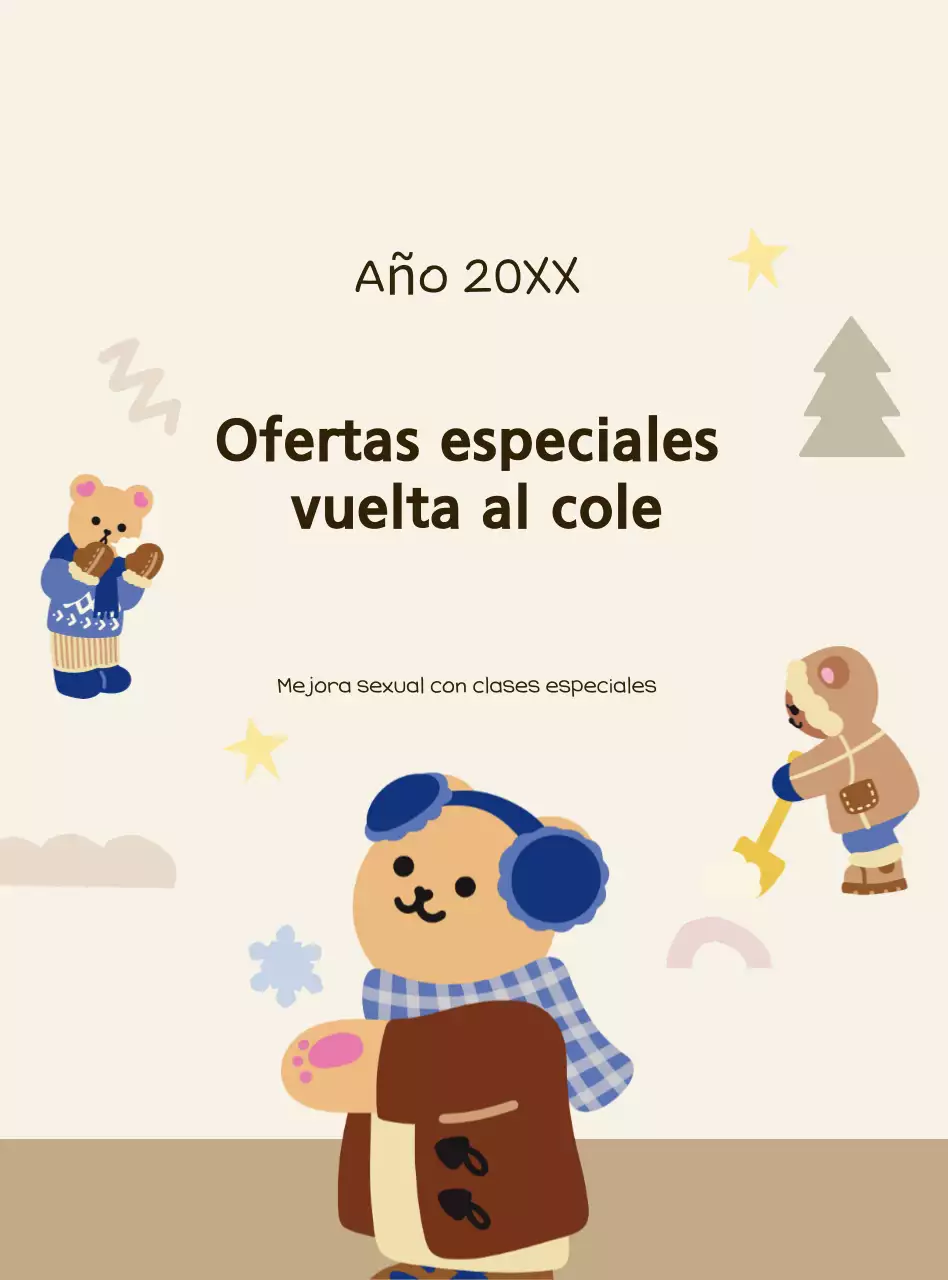 Anuncio del especial de formación de Cosy Beige