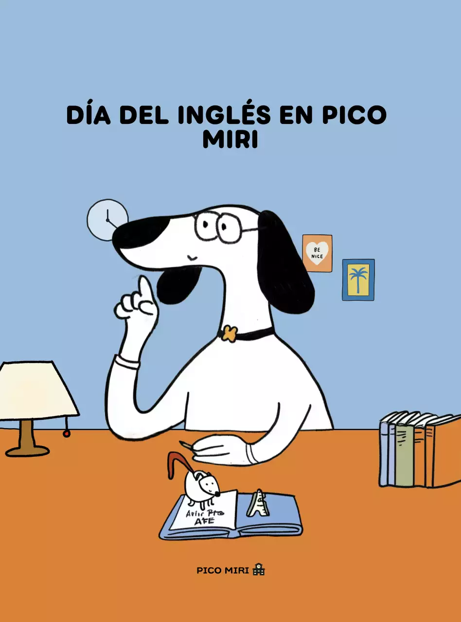 Azul claro Recursos didácticos de inglés sencillo