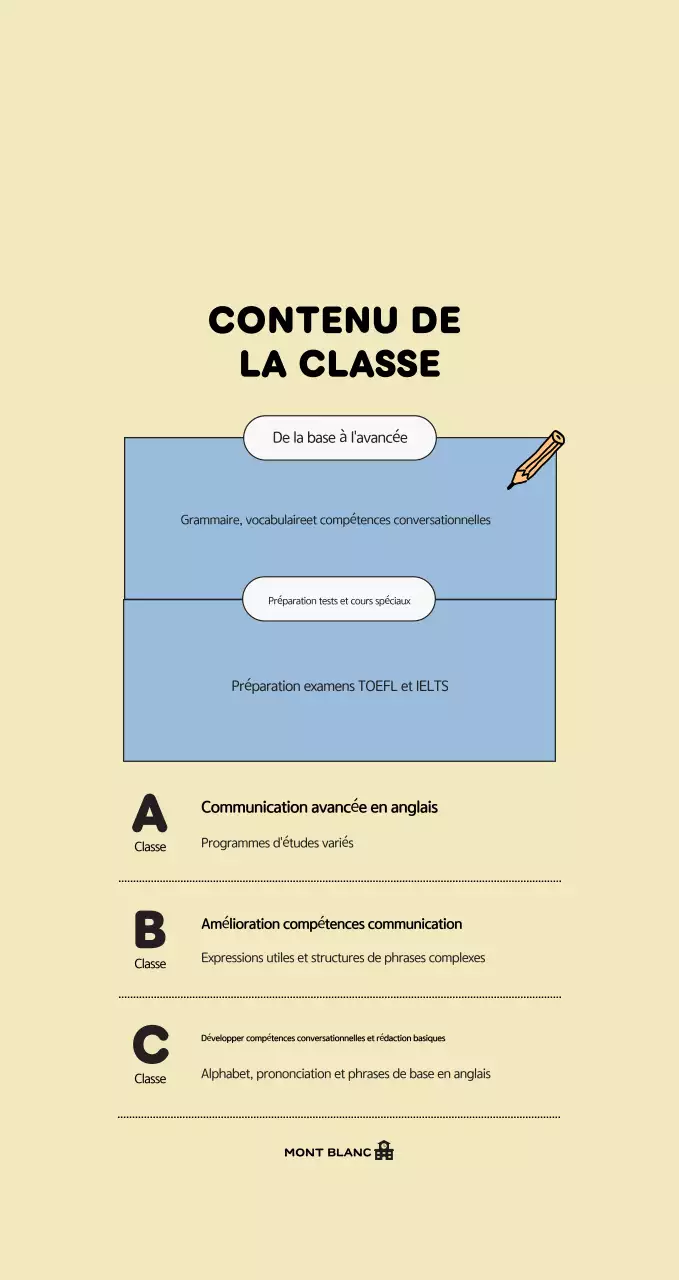 Affiche éducative simple de couleur bleu clair