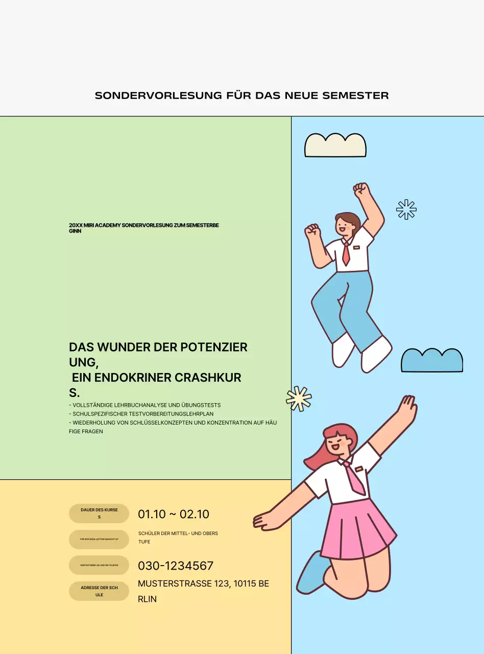 Rekrutierung von gelben Praktikanten