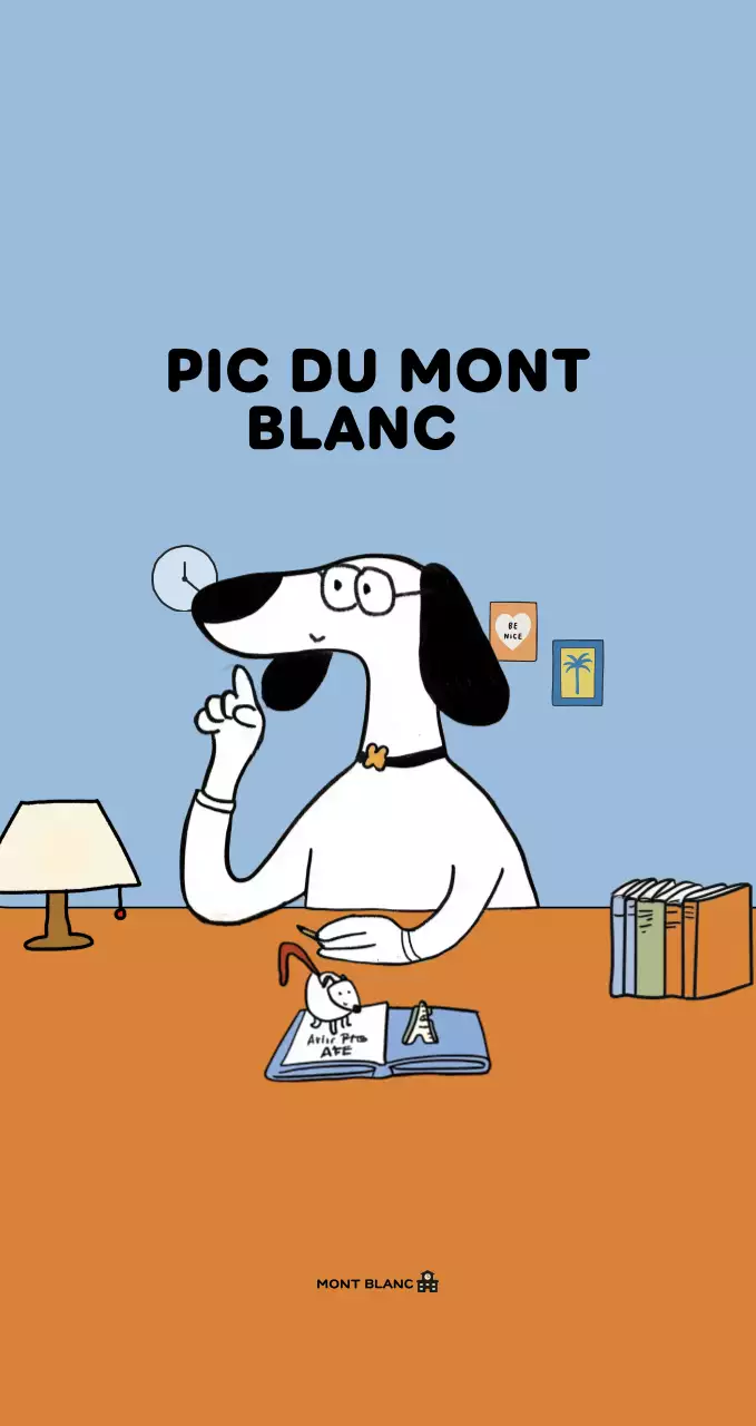 Affiche éducative simple de couleur bleu clair