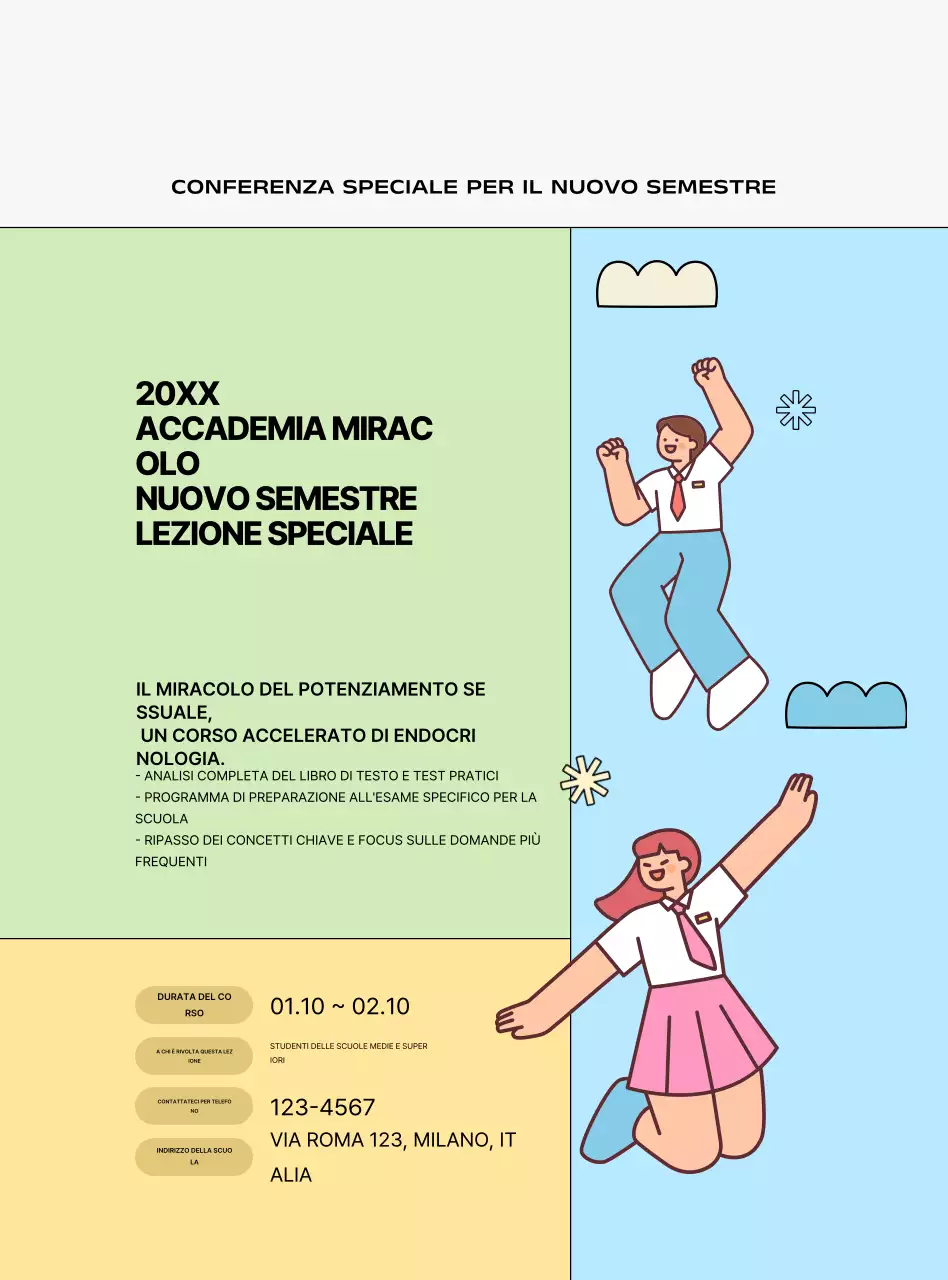 Reclutamento di tirocinanti gialli