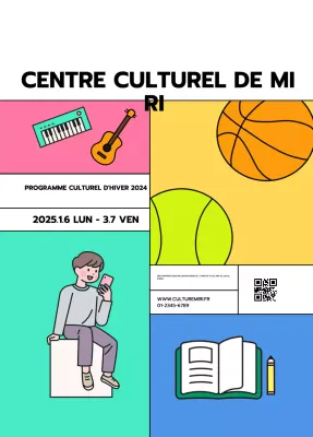 Promouvoir les programmes des centres de culture pop à l'aide d'illustrations variées