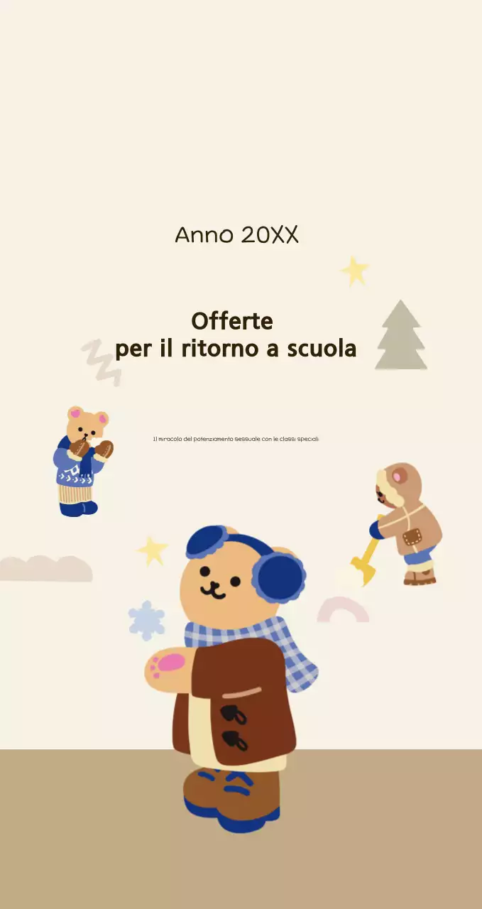 Annuncio dello Speciale Formazione Beige Cosy