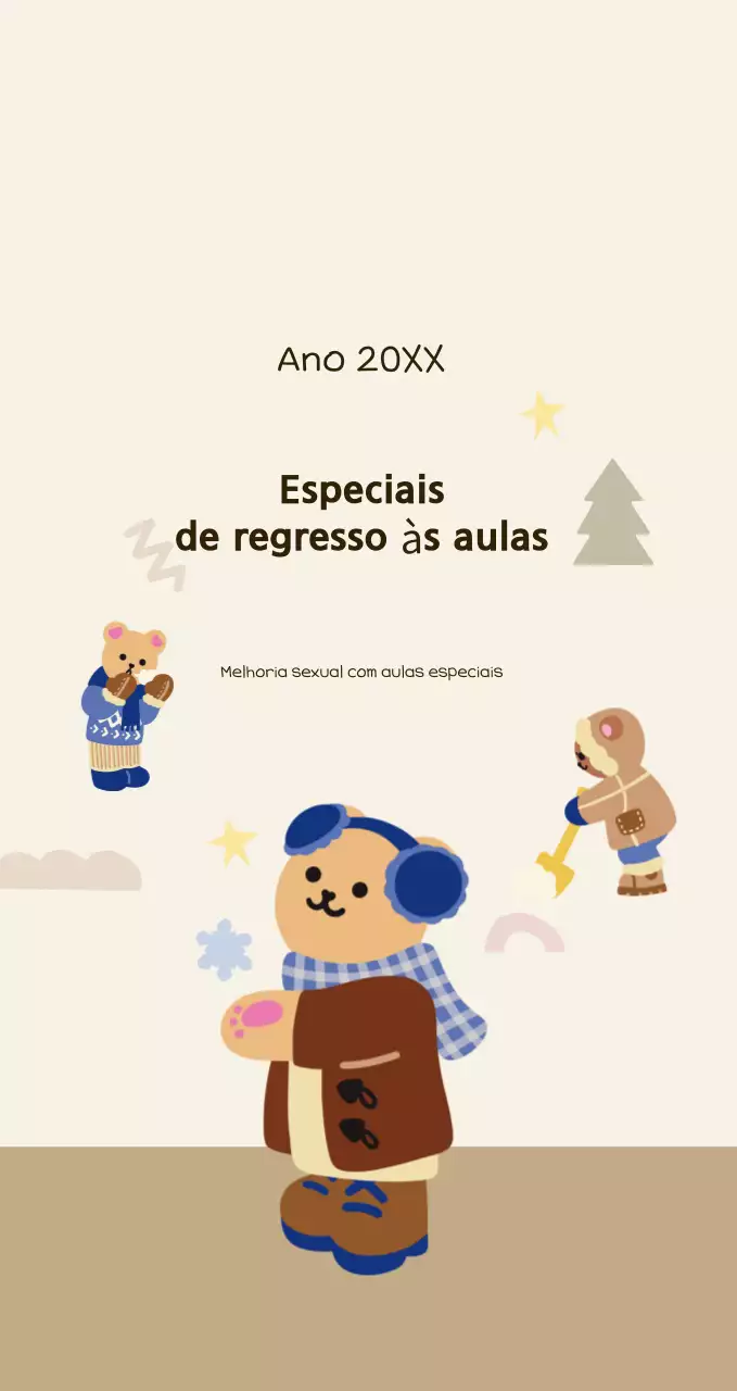 Anúncio do Especial de Formação Beige Cosy
