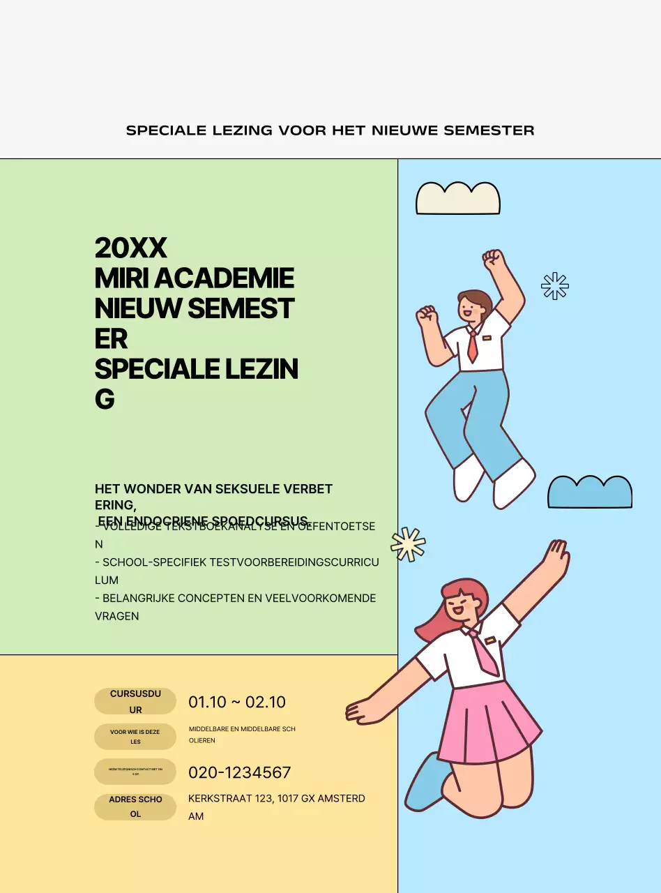 Rekrutering van gele stagiairs