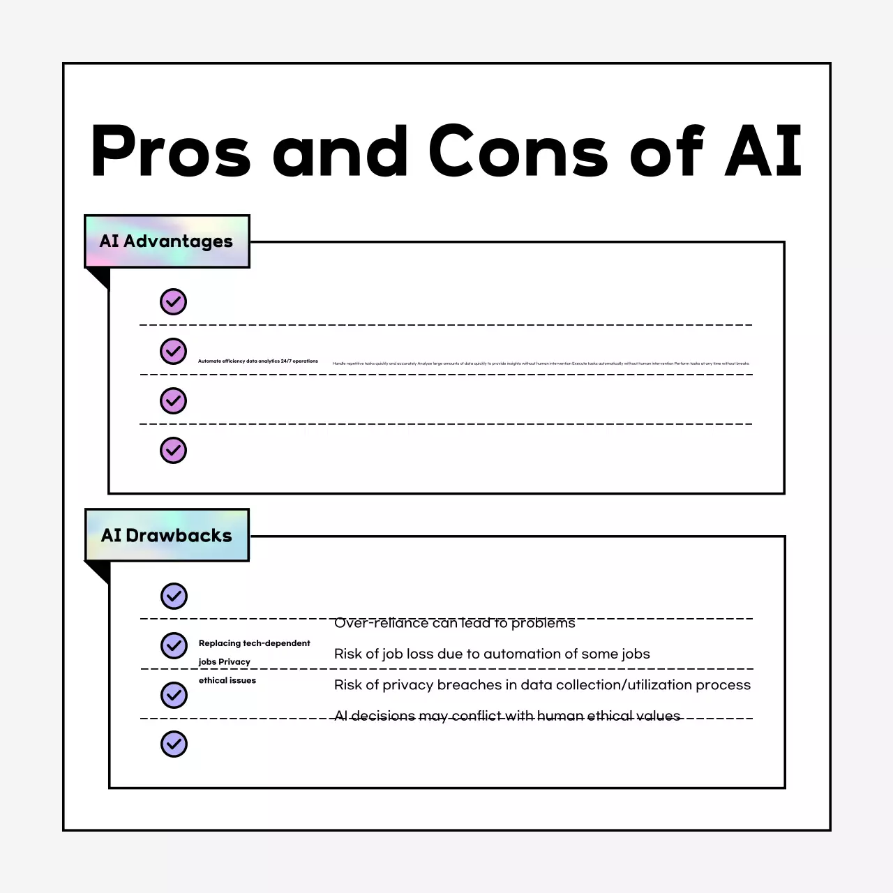 About the modern, mauve-colored AI