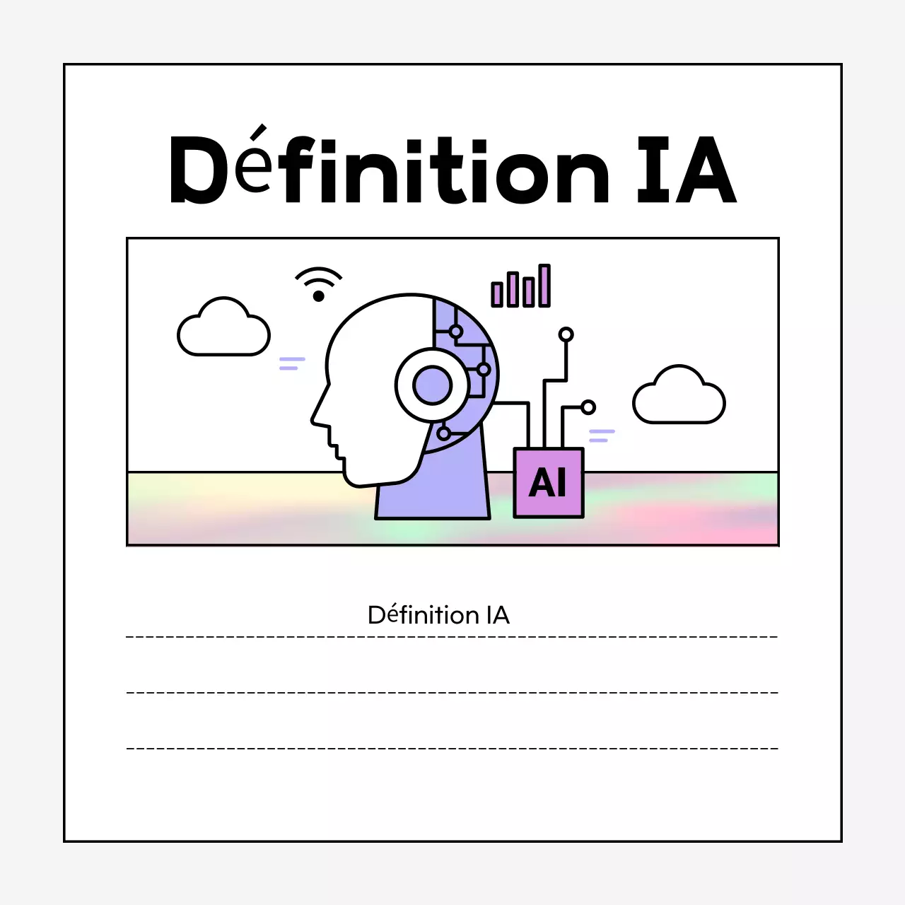 À propos de l'IA mauve et moderne