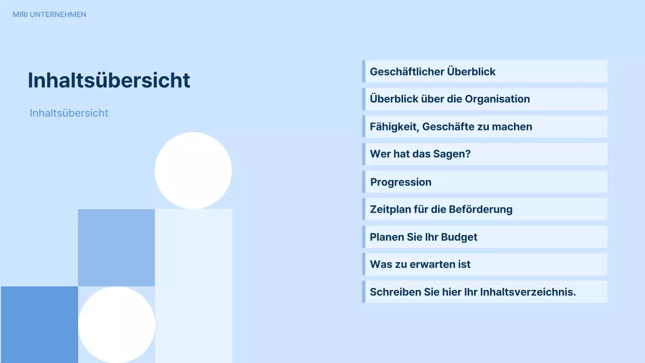 Hellblaues einfaches Antragsformular für Unternehmensbeteiligungen Beschreibung