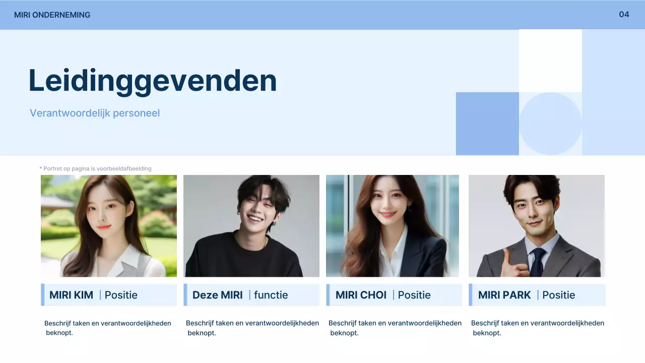 Lichtblauw eenvoudig aanvraagformulier voor bedrijfsparticipatie
