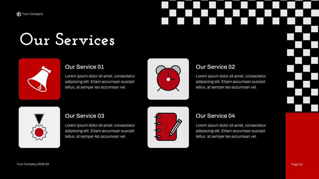 Red Modern Business Consulting Presentation