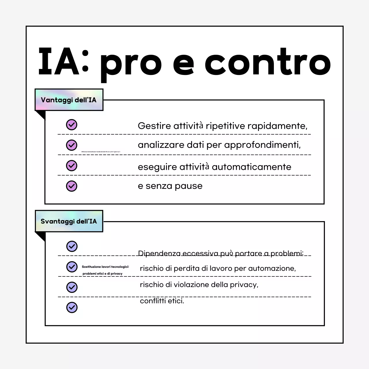 A proposito dell'AI moderna e color malva