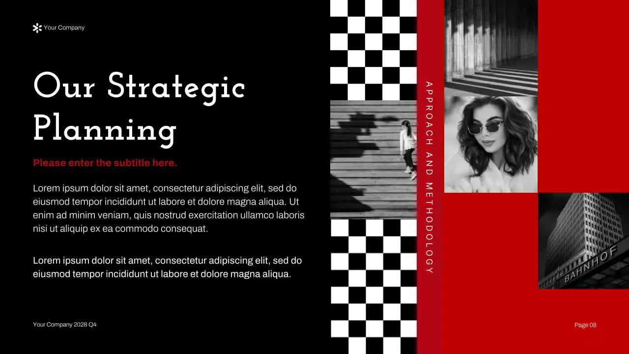 Red Modern Business Consulting Presentation