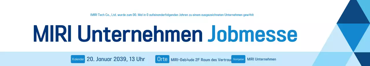 Über Blue Simple Job Fair