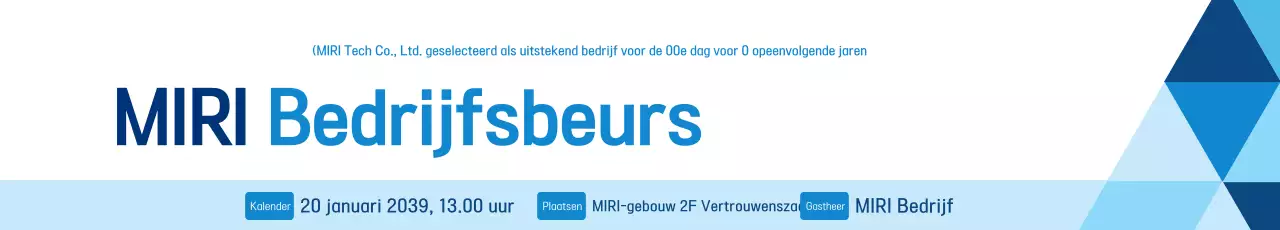 Over Blue Simple Job Fair