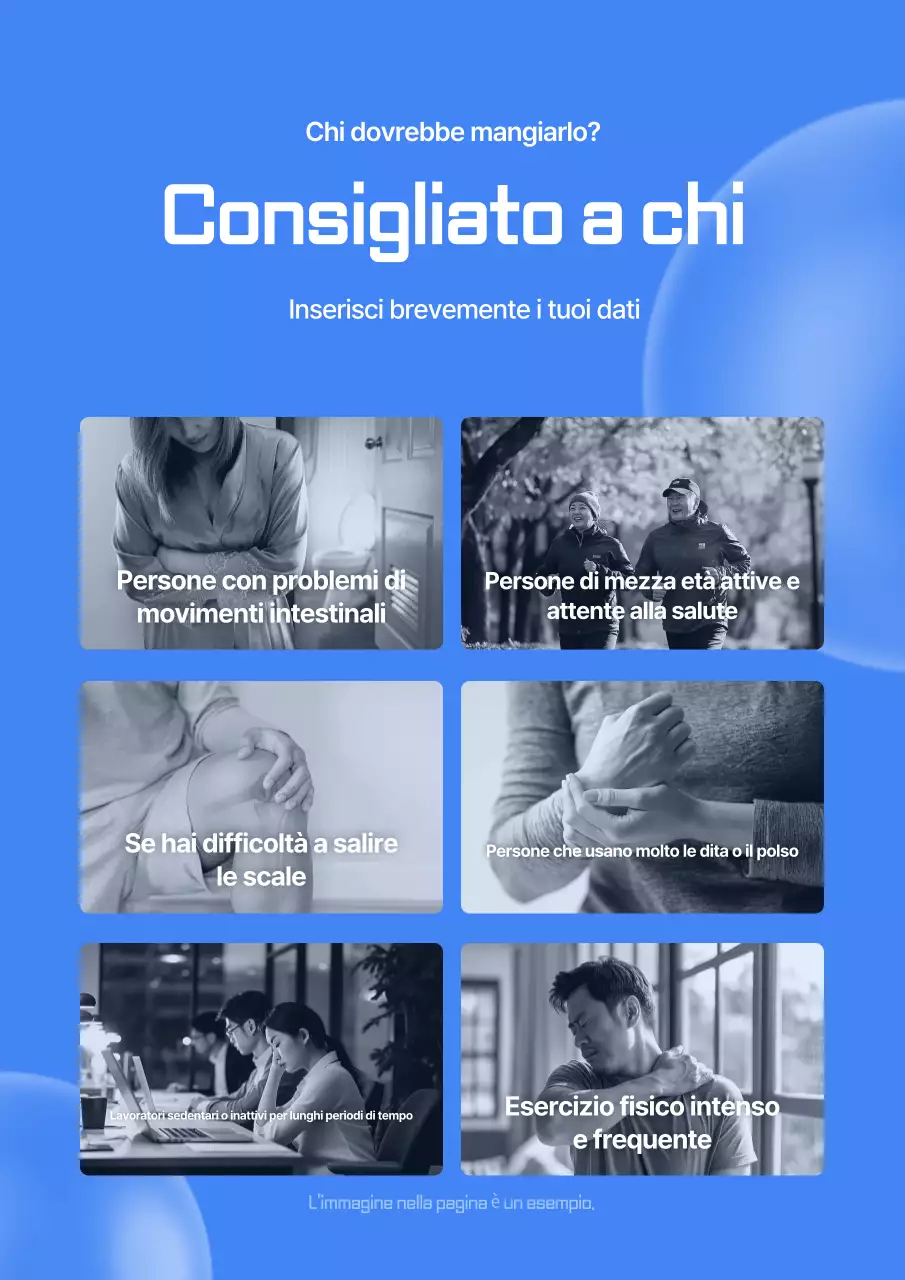 Promuovere i moderni prodotti blu per la salute