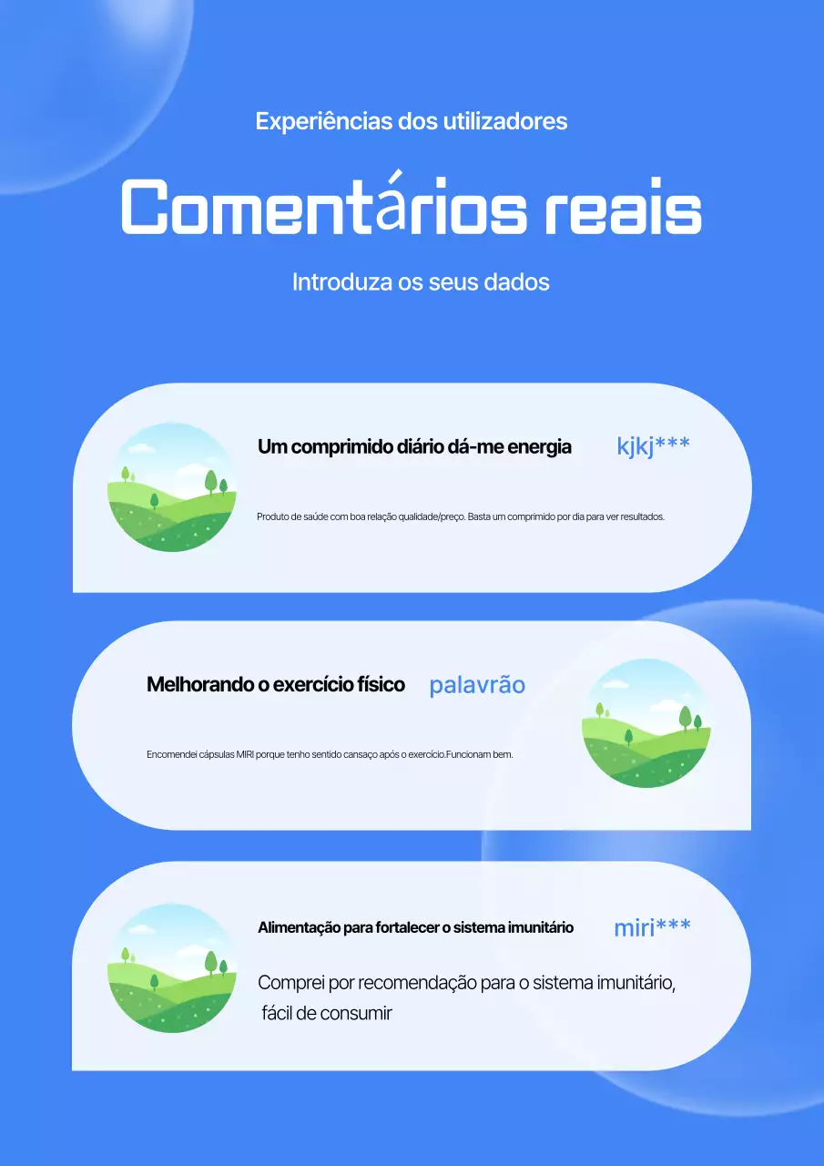 Anúncios da Blue Simple Review