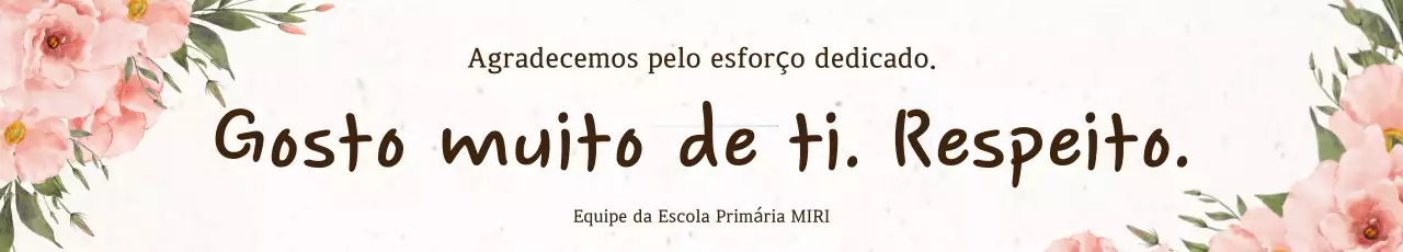 Agradecimento elegante bege