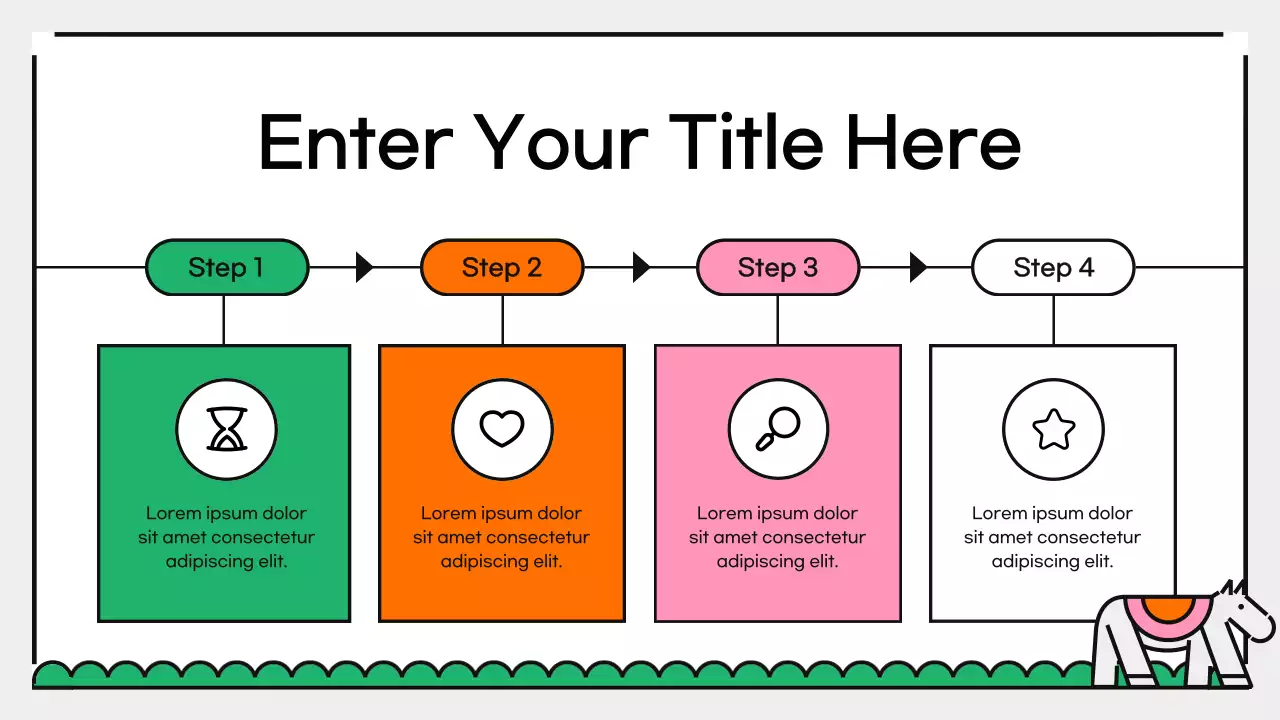 Pink Creative Playful Children Room Interior Renovation Presentation