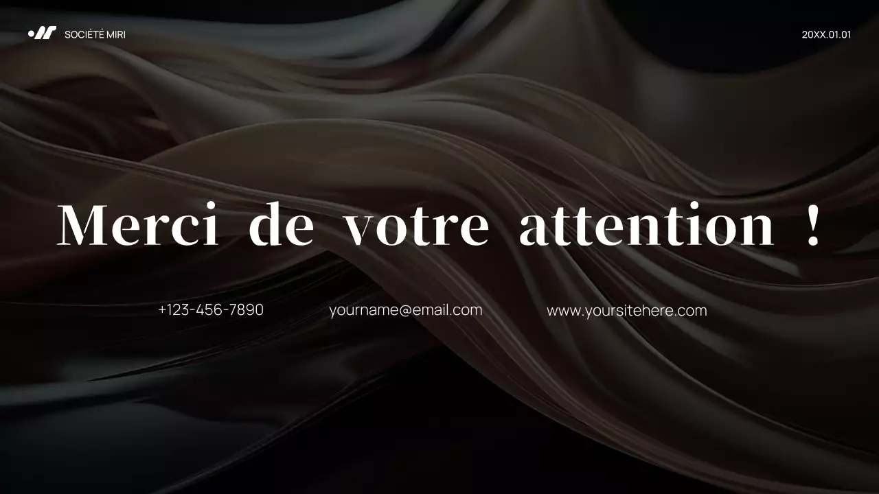 Plan de marketing Black Abstract