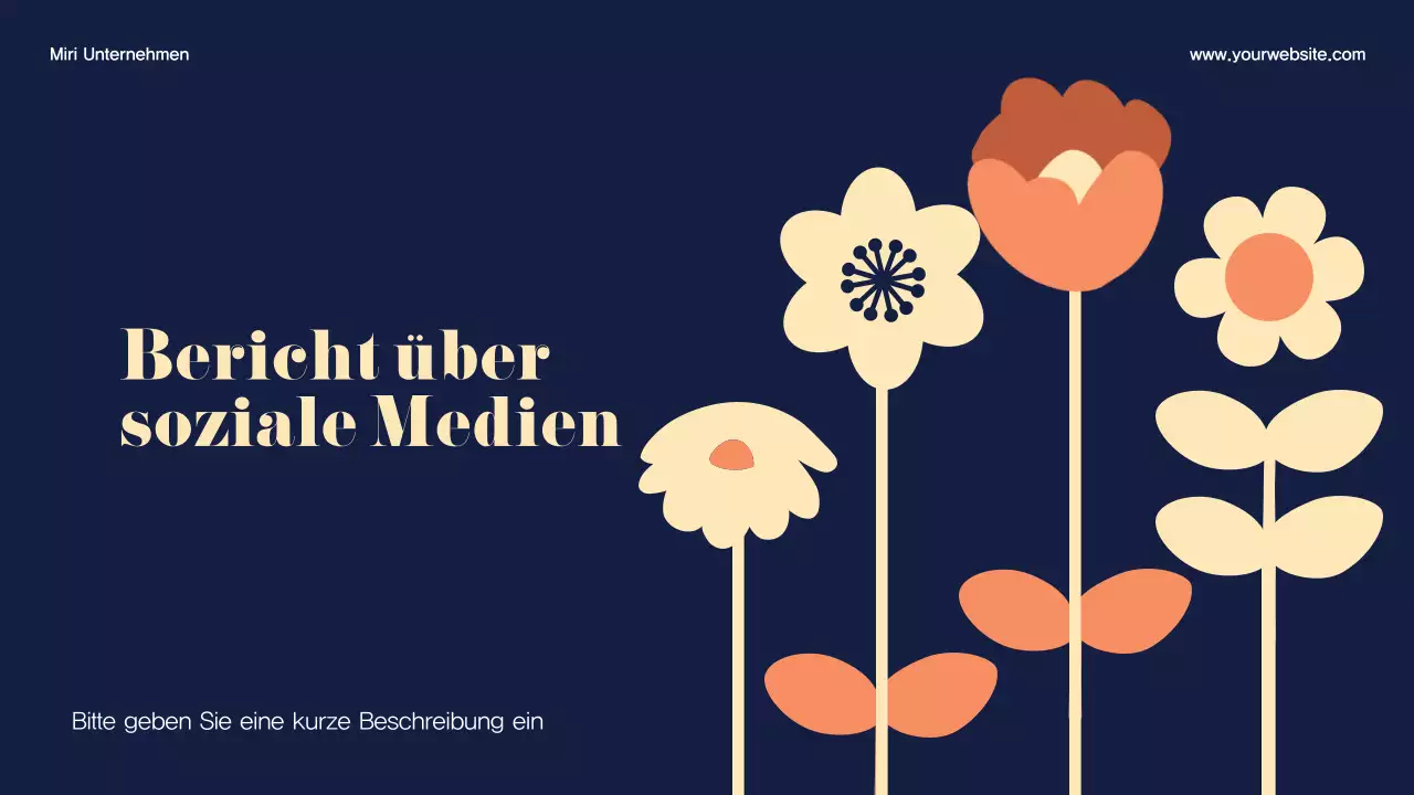 Navy Floral Medienbericht