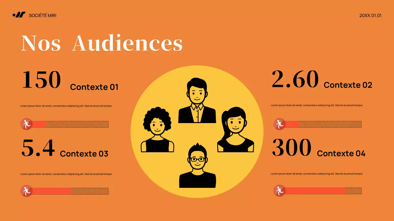 Plan de marketing Black Abstract