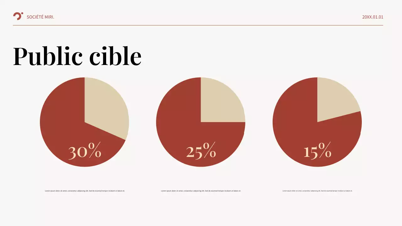 Plan d'affaires Red Abstract