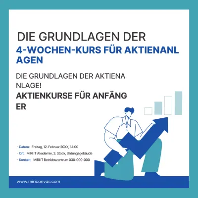 Hellblaue Vorlesung Modern Stock Investing Guide