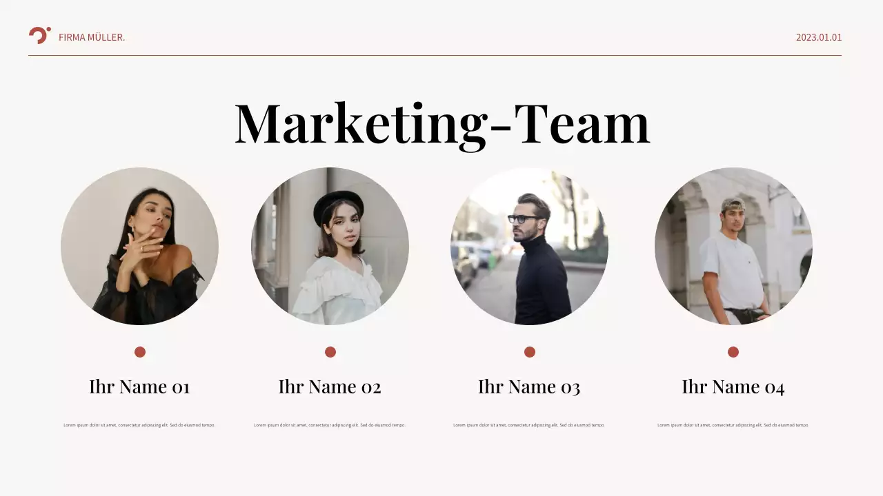 Red Abstract Business Plan