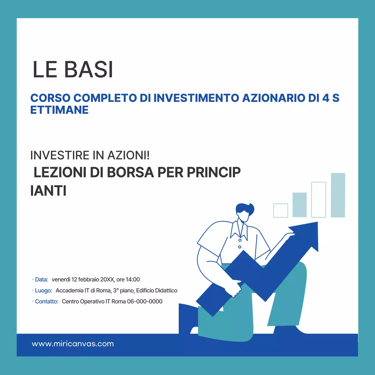 Azzurro Guida all'investimento azionario moderno