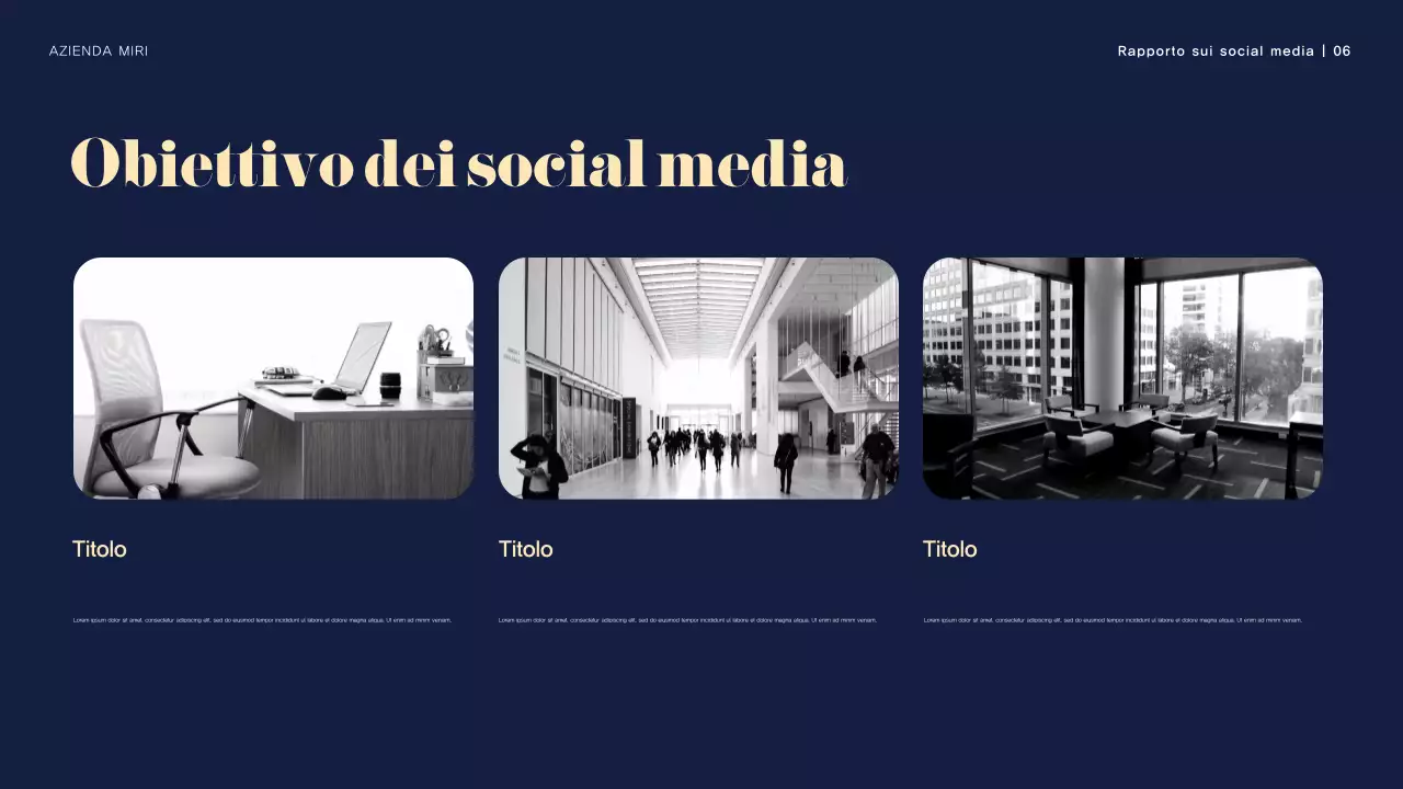 Rapporto sui media floreali della Marina Militare