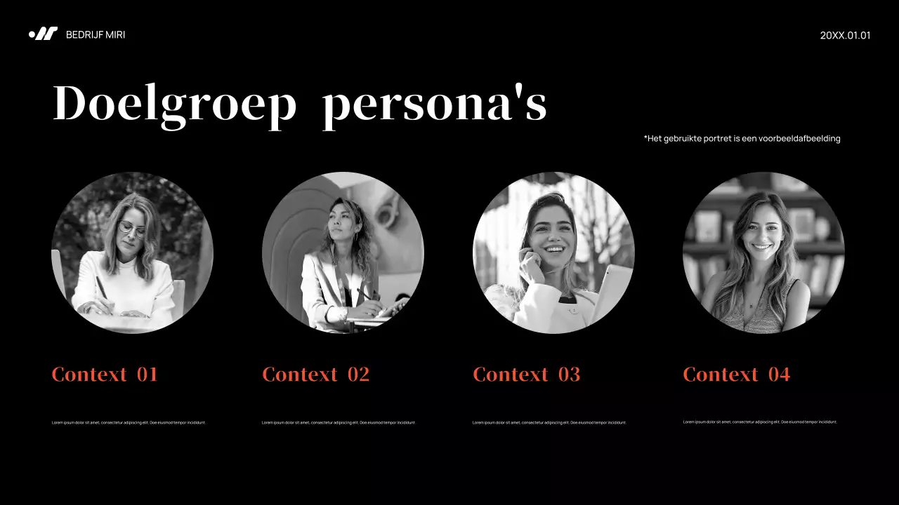 Black Abstract Marketingplan