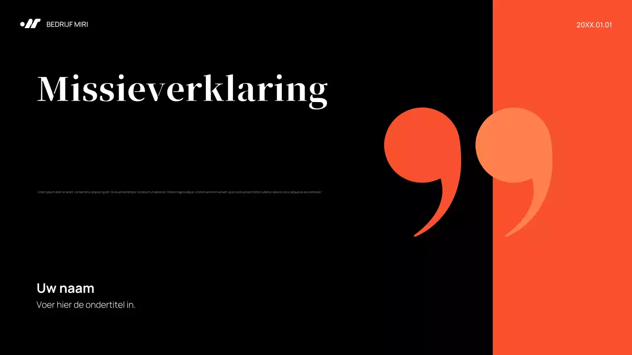 Black Abstract Marketingplan