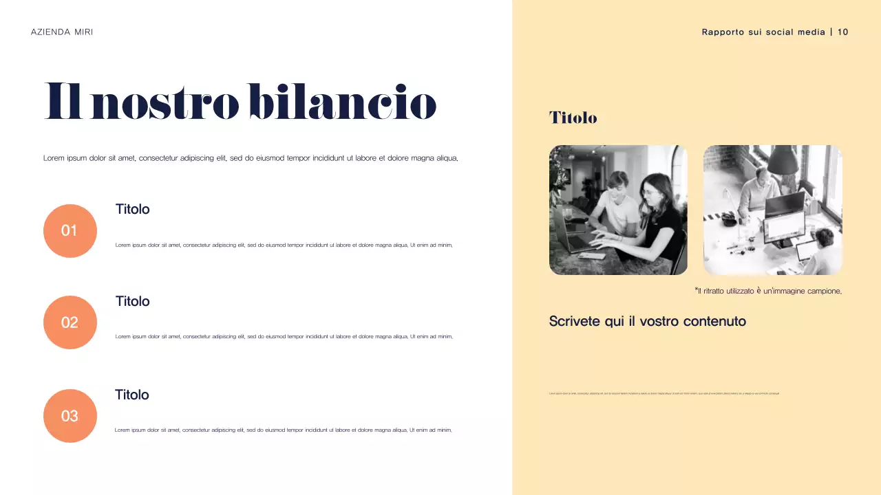 Rapporto sui media floreali della Marina Militare