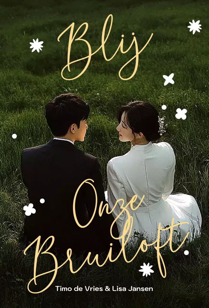 Abstracte elegante huwelijksuitnodiging